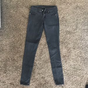 Express Stella regular fit low rise jean leggings