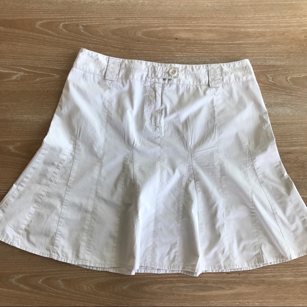 ANN TAYLOR LOFT BEIGE SKIRT SIZE 14P