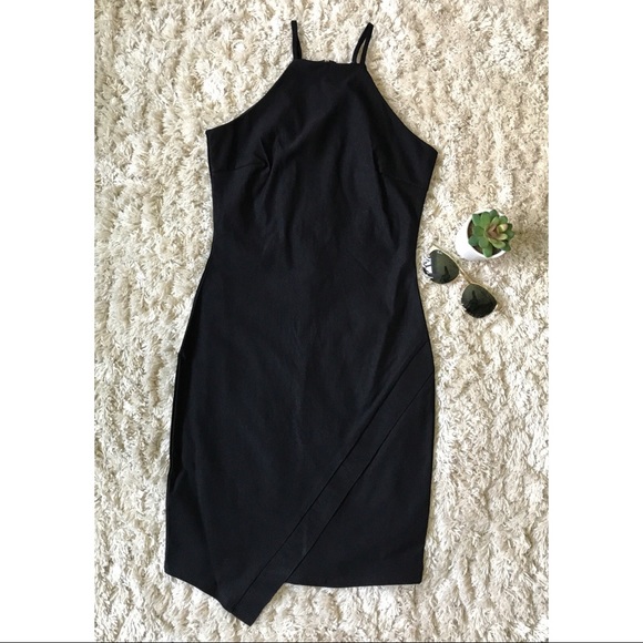 Sleeveless solid knit bodycon dress - Picture 2 of 4