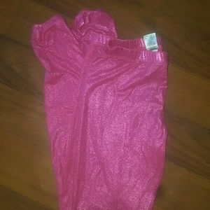 Girls pink leggings