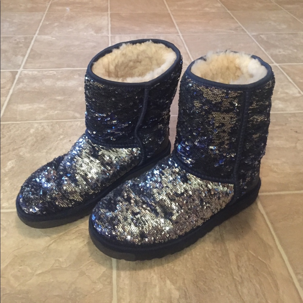 Authentic Sequined UGG Boots