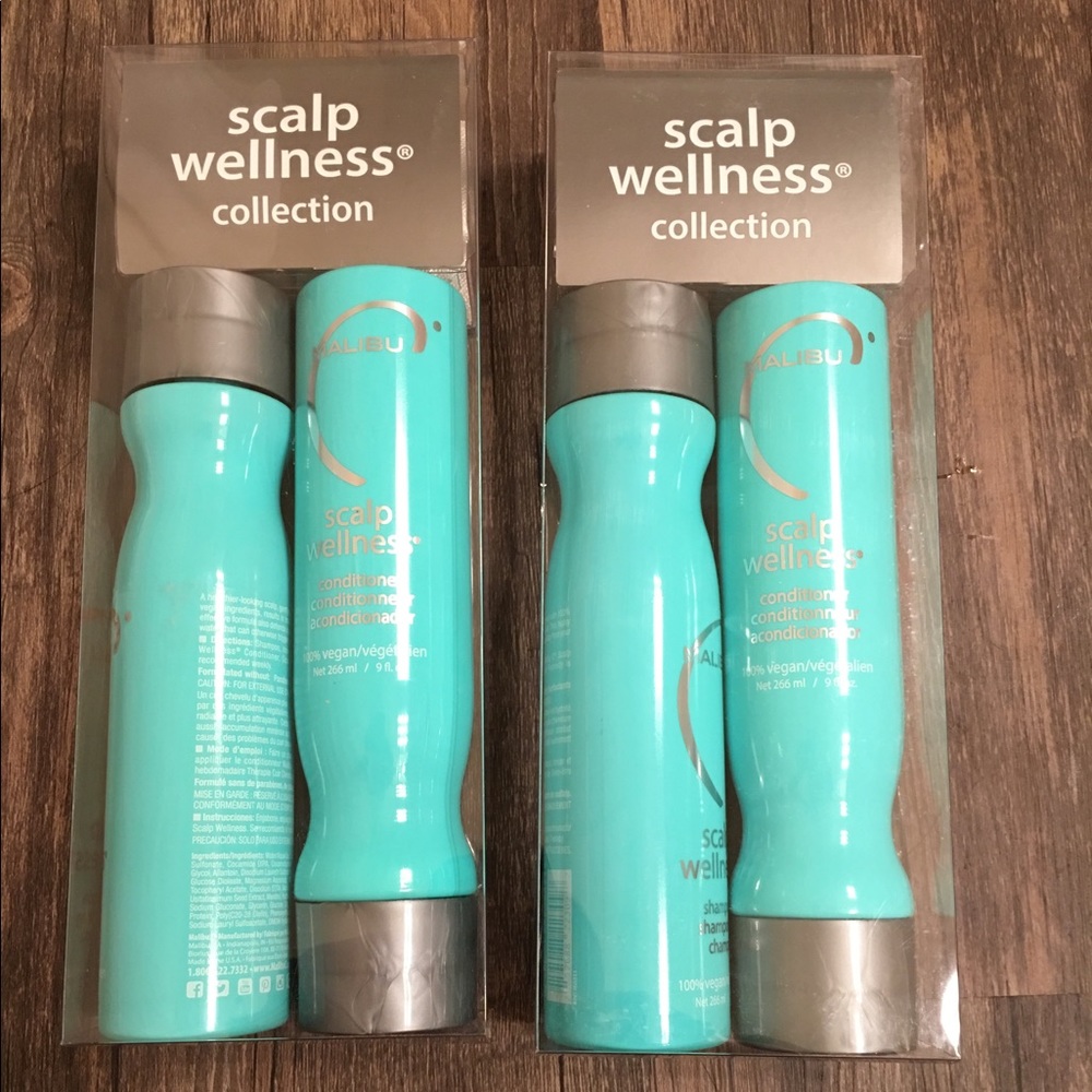 Malibu scalp treatment shampoo and conditioner