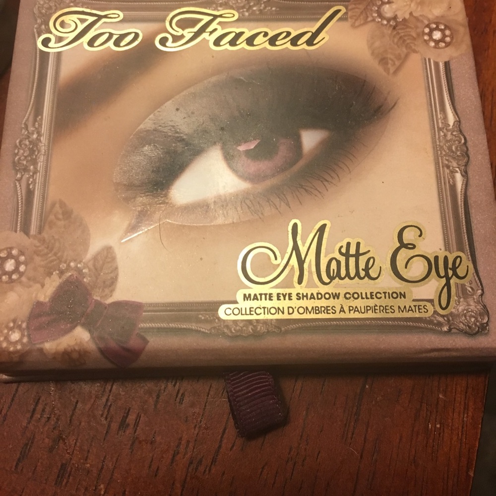 Too Faced Matte Eye collection (original)