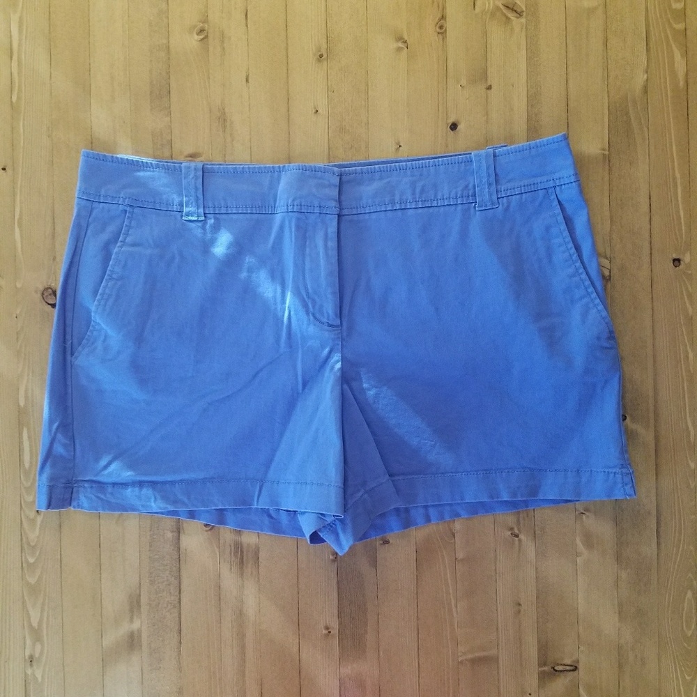 Periwinkle Twill Shorts