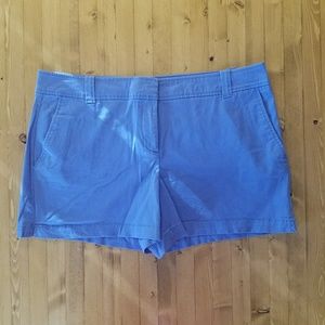 Periwinkle Twill Shorts