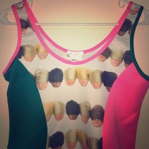 Barbie one piece bathing suit size large