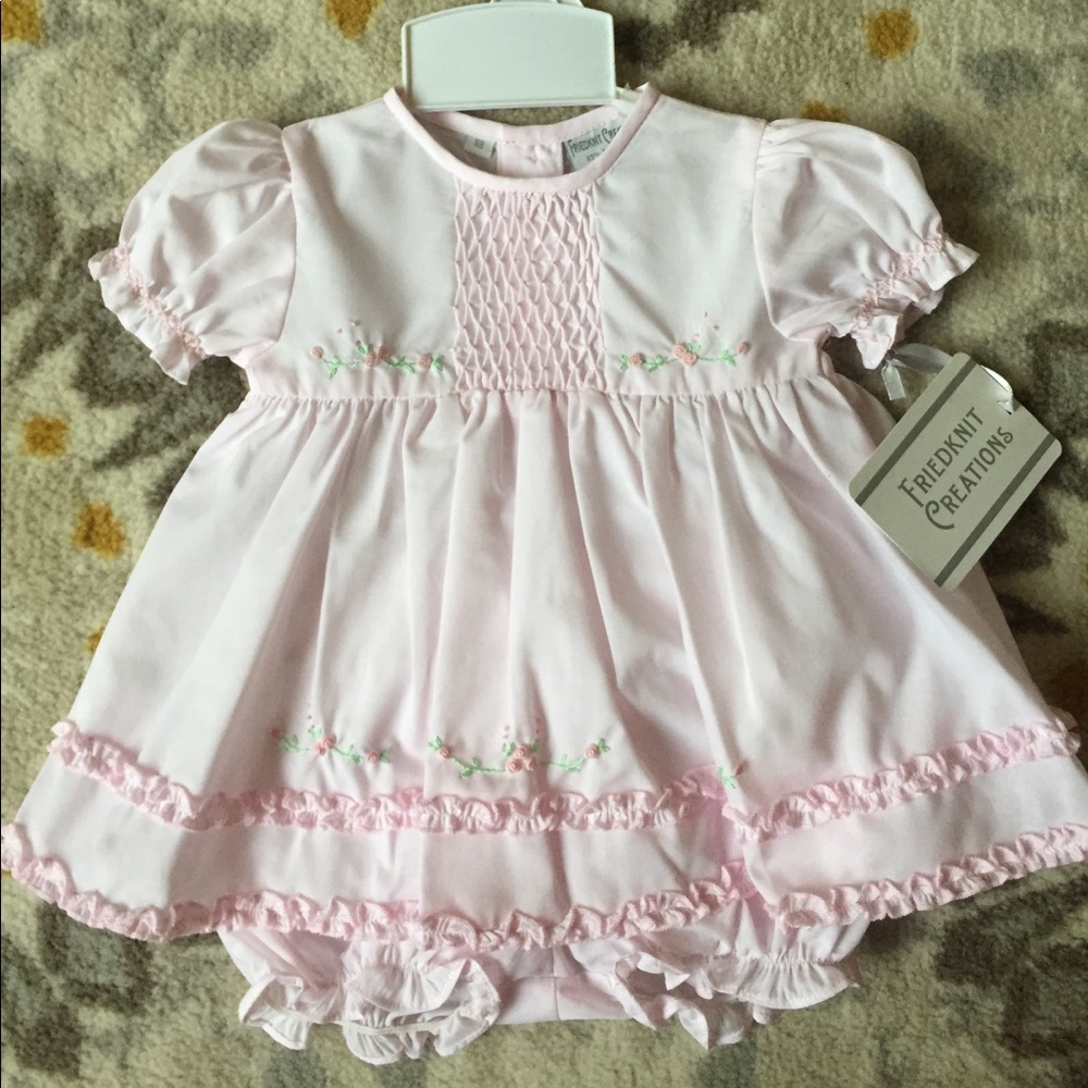 Beautiful Newborn dress. Great for babies 1st pic
