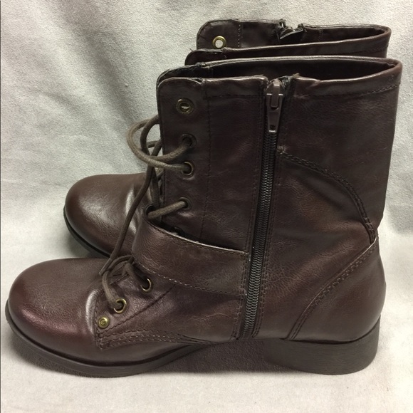 G by Guess Shoes - G By Guess Bleaker Brown Mid Calf Boots Sz 9 M