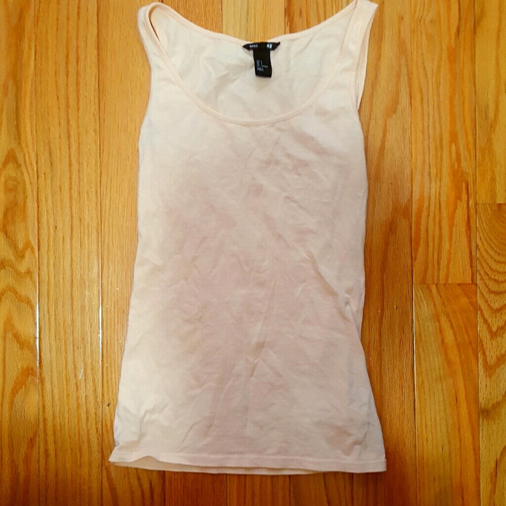 Peach H&M Basic Cotton Tank
