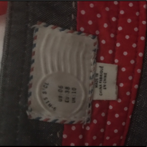 SOLD 9-H15 STCL Anthropologie Linen Tiered Skirt - Picture 2 of 2