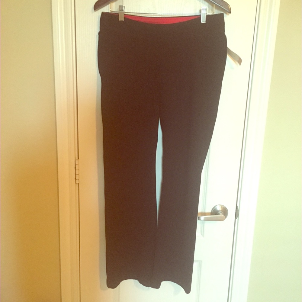 NWT! Black maternity yoga pants, size S