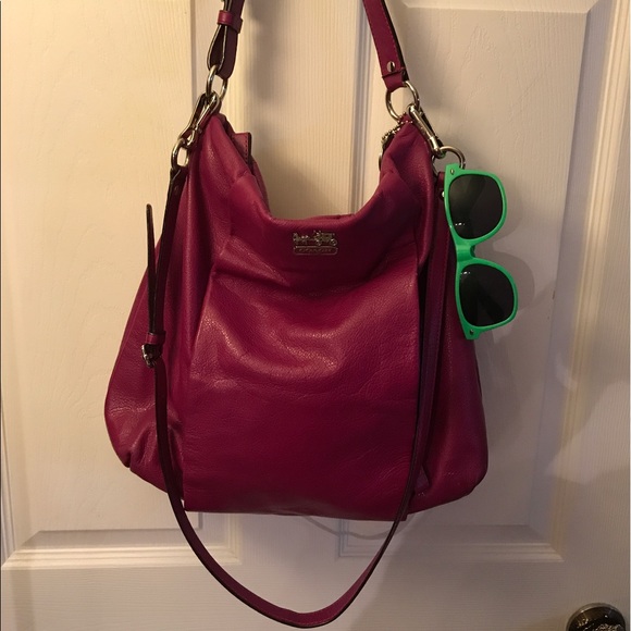 Coach leather bag - Picture 1 of 2