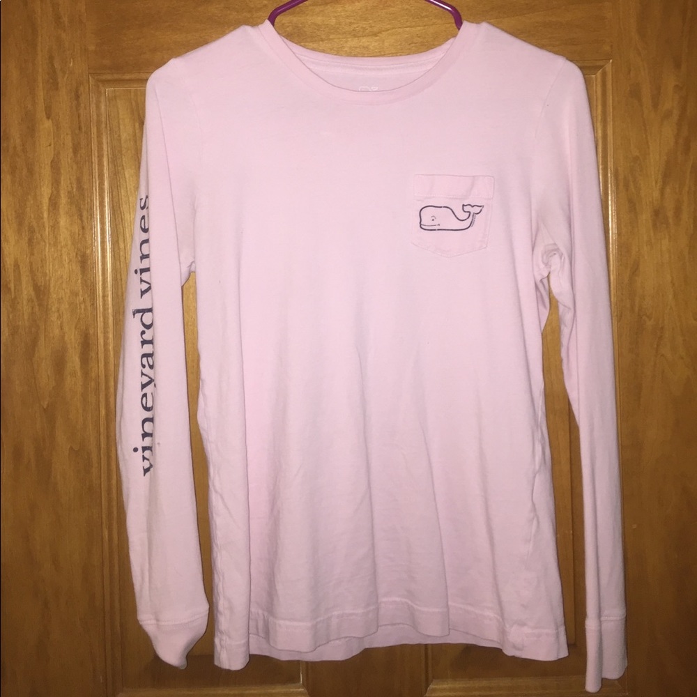 Pink long sleeve vineyard vines