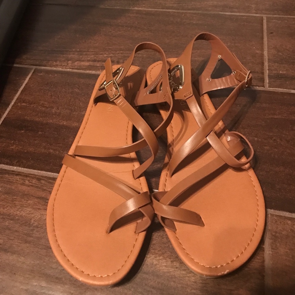 Brown sandals
