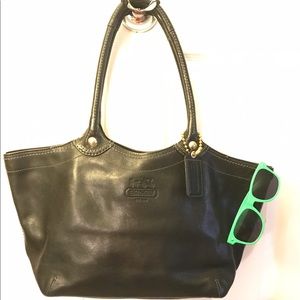 Coach leather bag