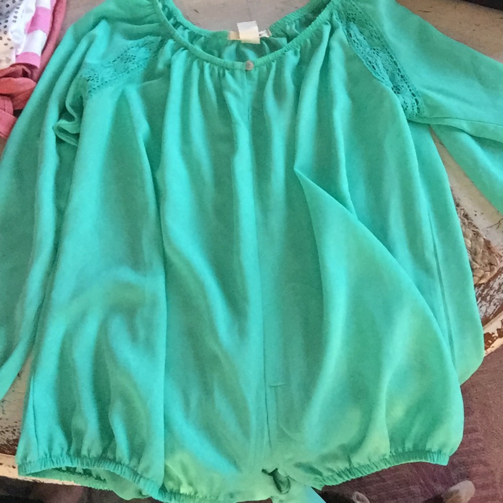 Adorable sheer blouse