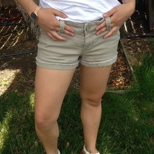 RSQ tan shorts size 7