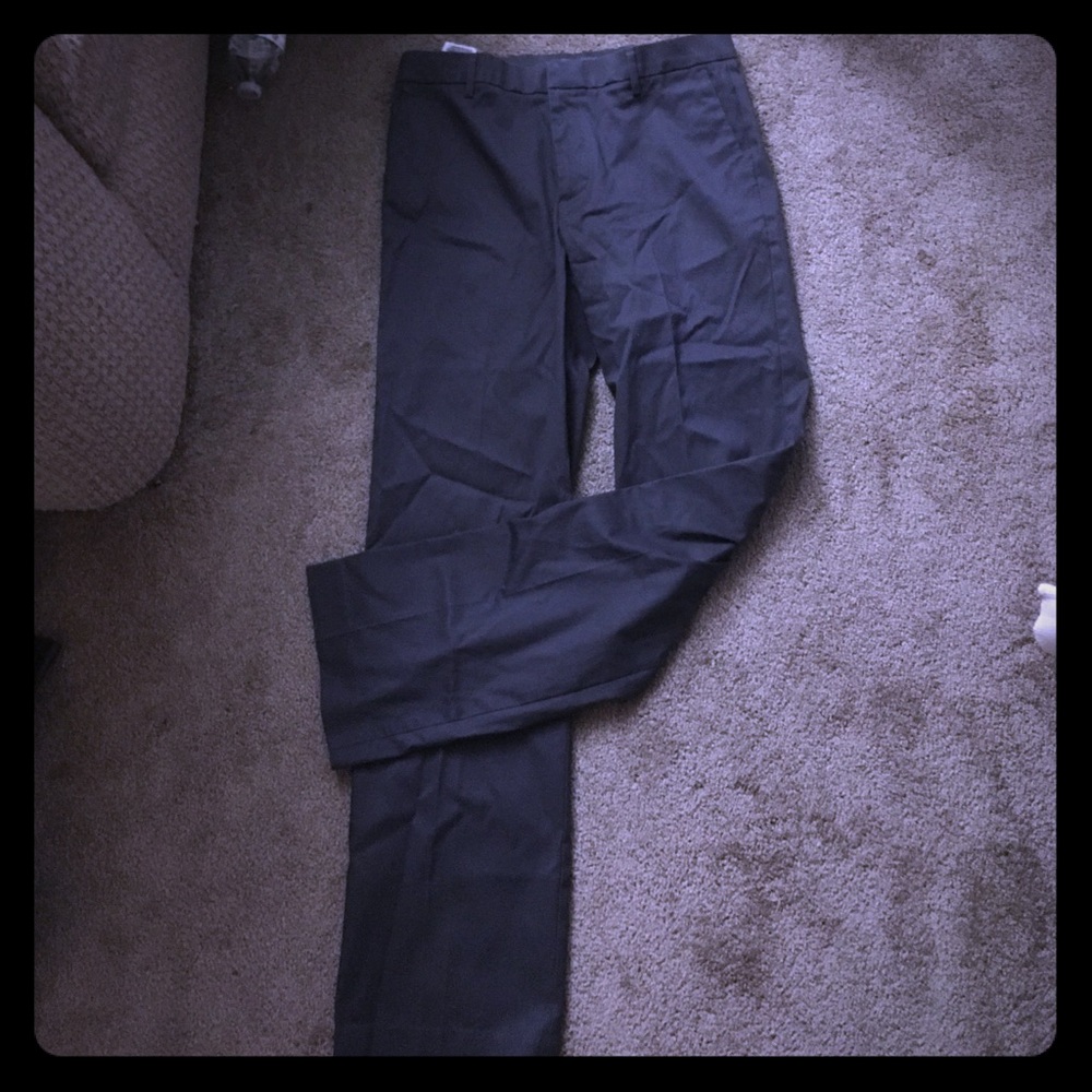 Gray dress pants