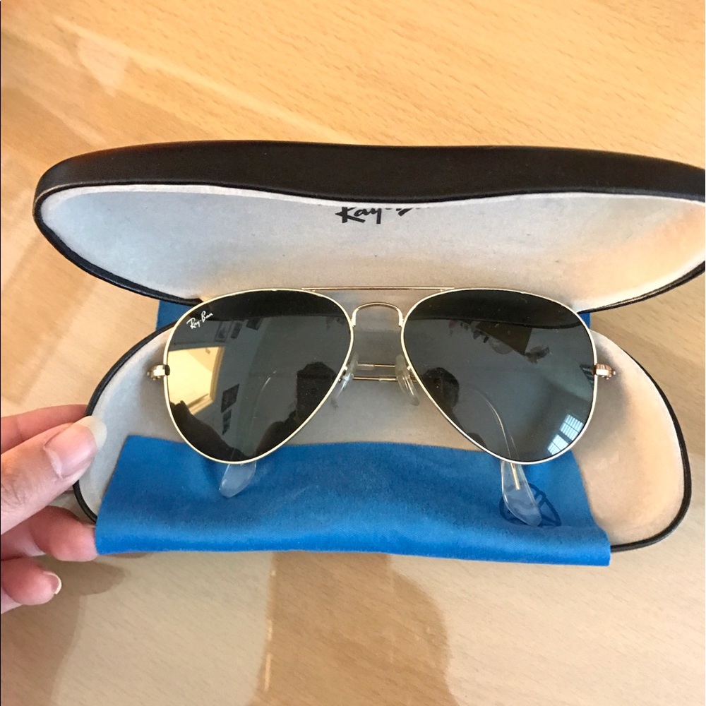 Authentic ray ban aviators