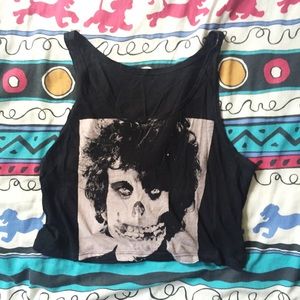 Brandy Melville Skull Skeleton Tank