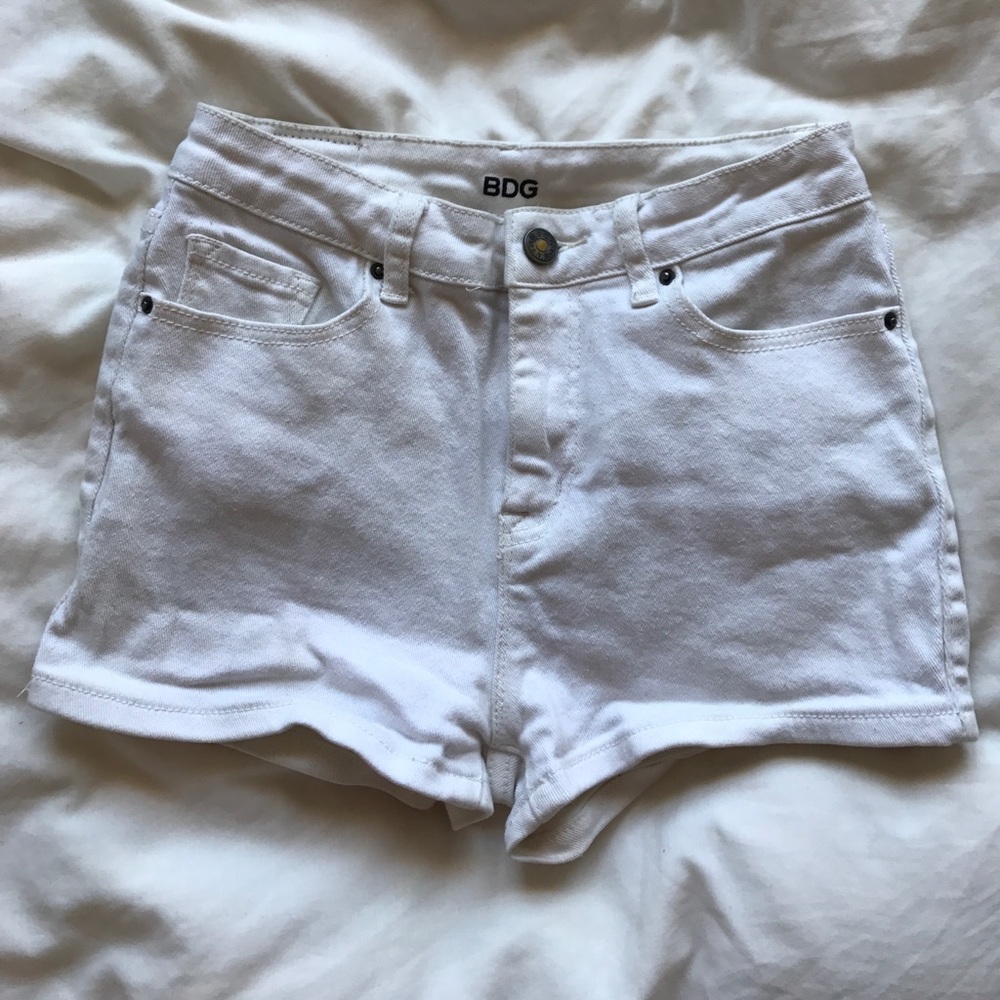 White BDG shorts