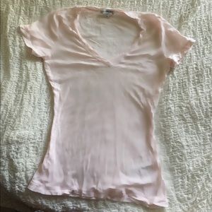 James Perse soft pink T shirt, never worn!