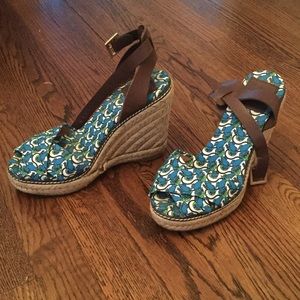 Tory Burch Size 8 Wedges