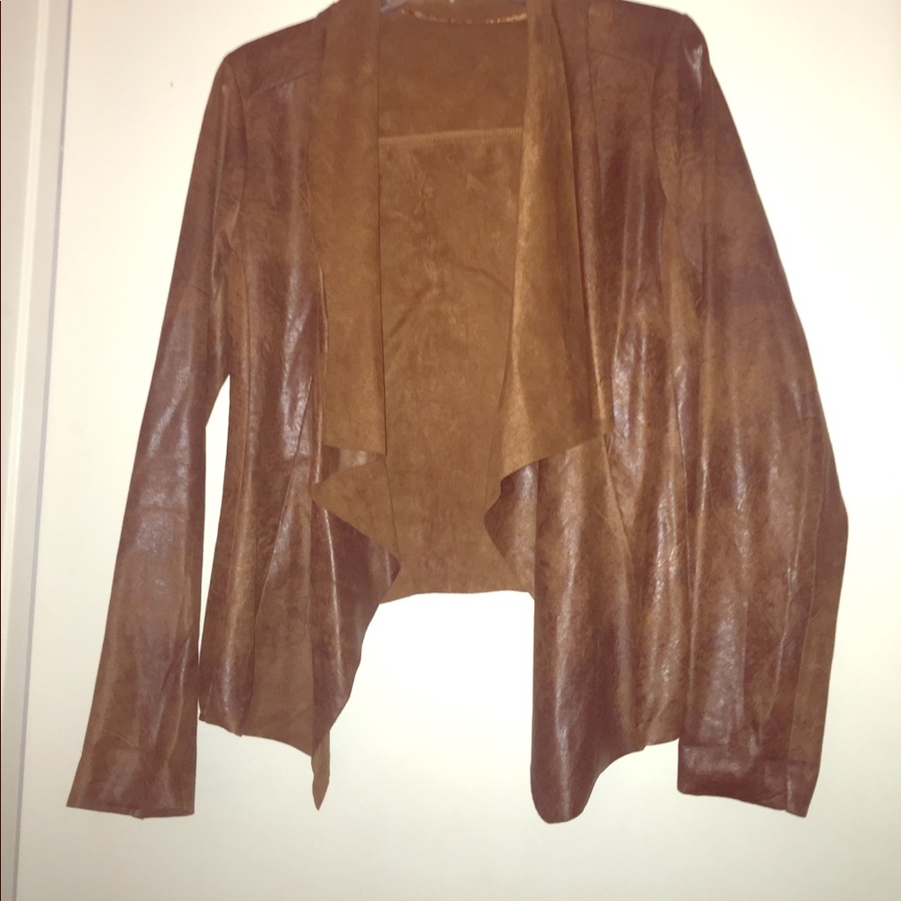 Ruffhewn brown blazer jacket!