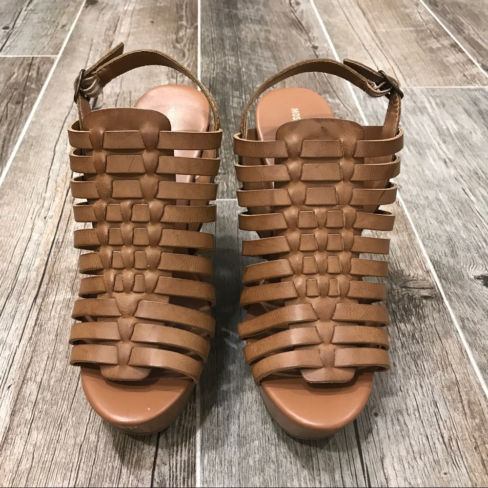 Huarache Wedge Sandals