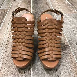 Huarache Wedge Sandals