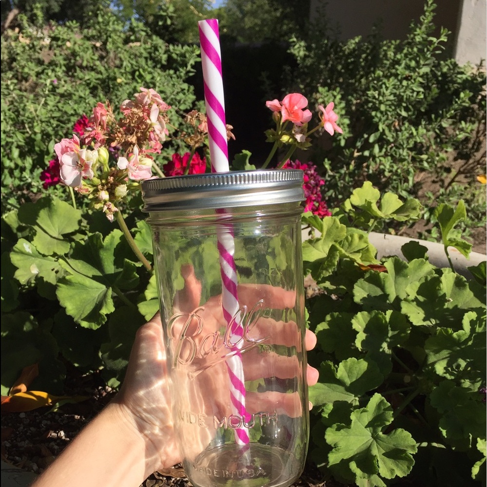 24 oz Mason Jar Tumbler Cup - Picture 2 of 3