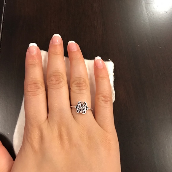 lace of love pandora ring