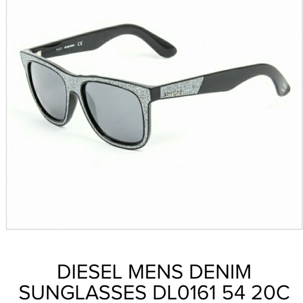 Diesel Men's shades in Black NWT