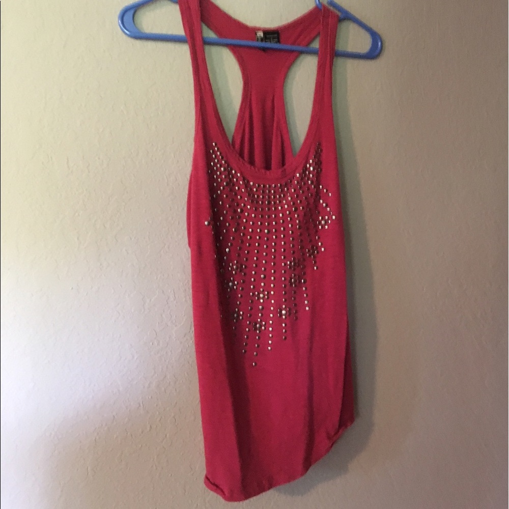 Studded racerback