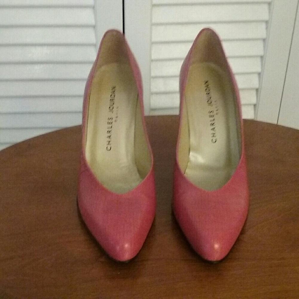 New Charles Jourdan Pink Heels!