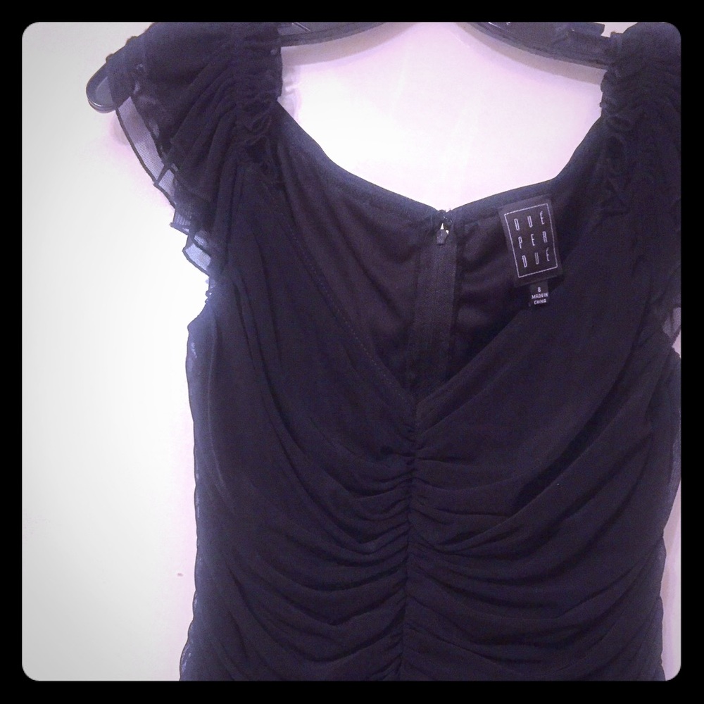 Due Per Due Ruffle Dress