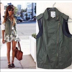 New PacSun military vest. LA Hearts