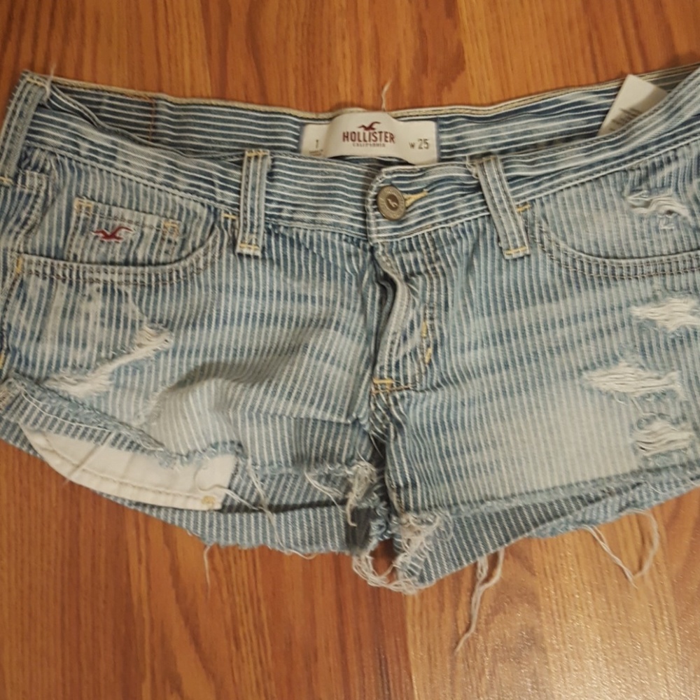 Hollister denim shorts