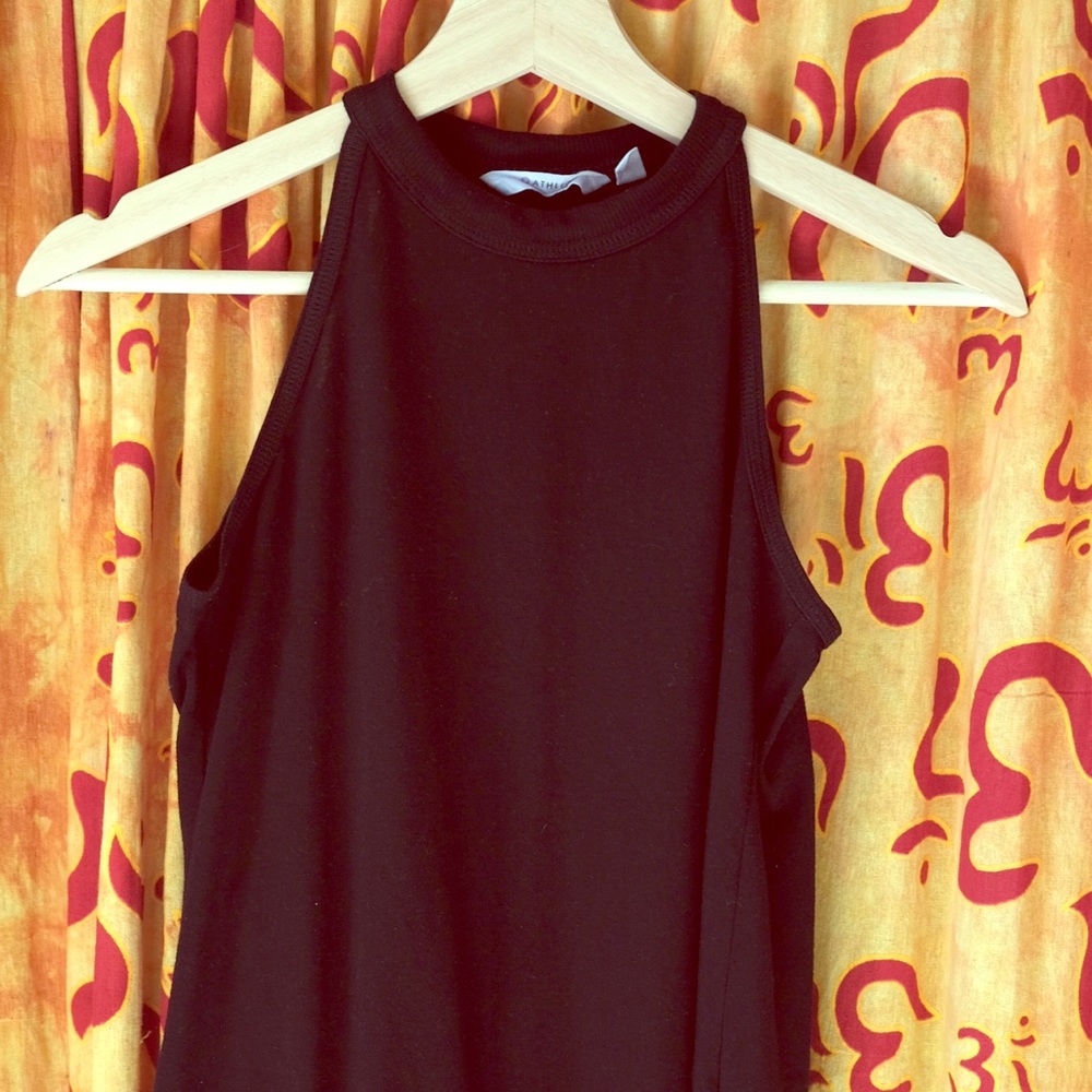 Athleta High Neck Stretchy Tank Top