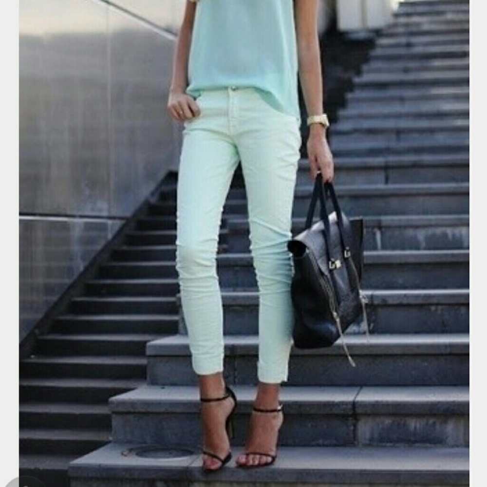 Light blue summer jean
