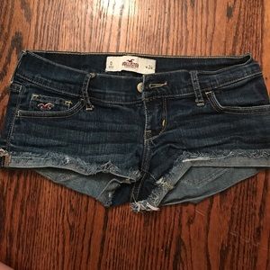 holister jean shorts