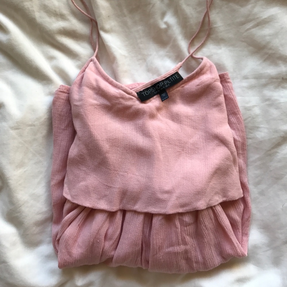 Pink dress from Topshop
