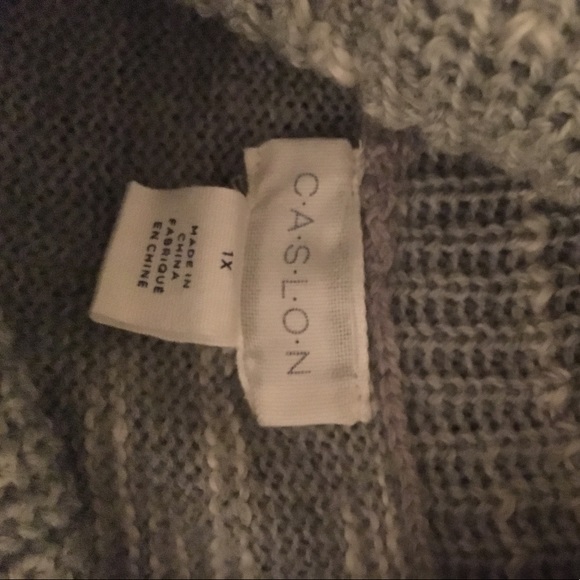 Grey long sweater, great for leggings - Picture 3 of 4