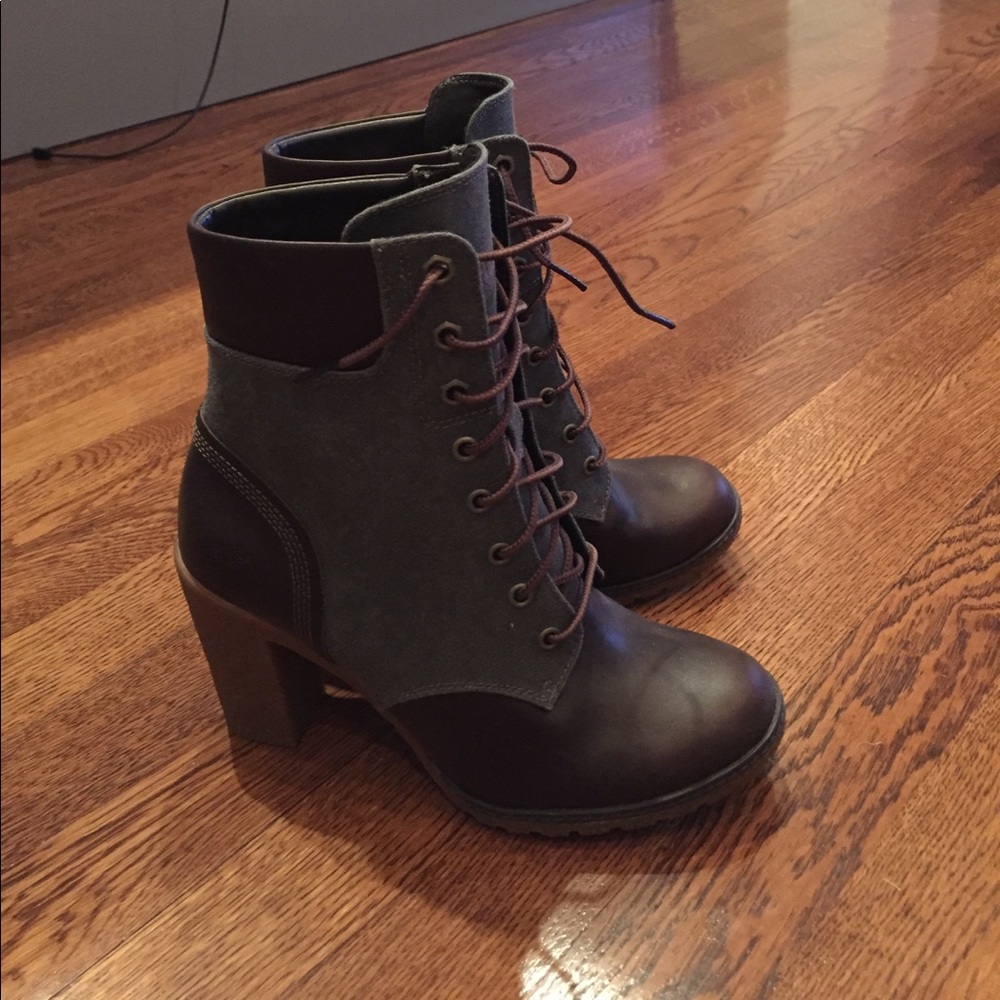 Timberland boots - high rubber heel