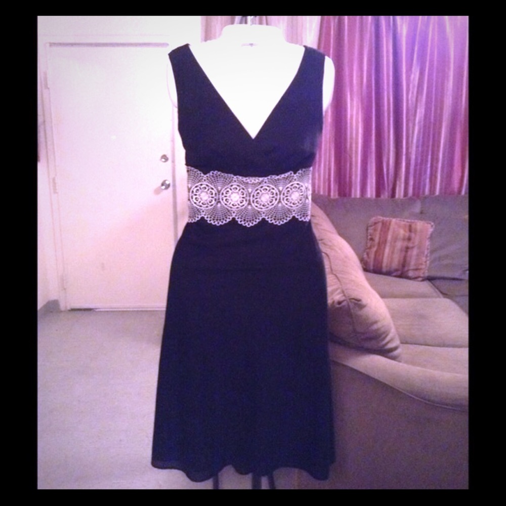 LOFT Black Dress