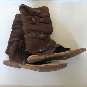 3 for $17 deal! Zip up sandals.