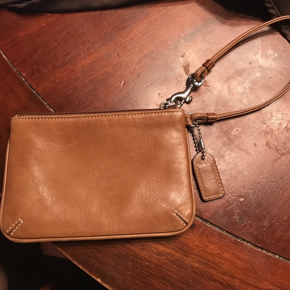 Brown Coach Wristlet - Picture 2 of 3
