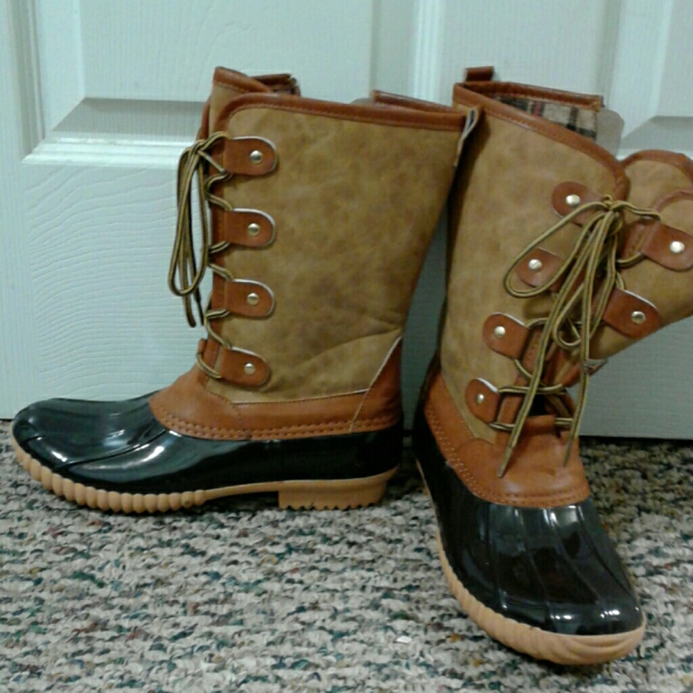 Nature breeze duck rain boots