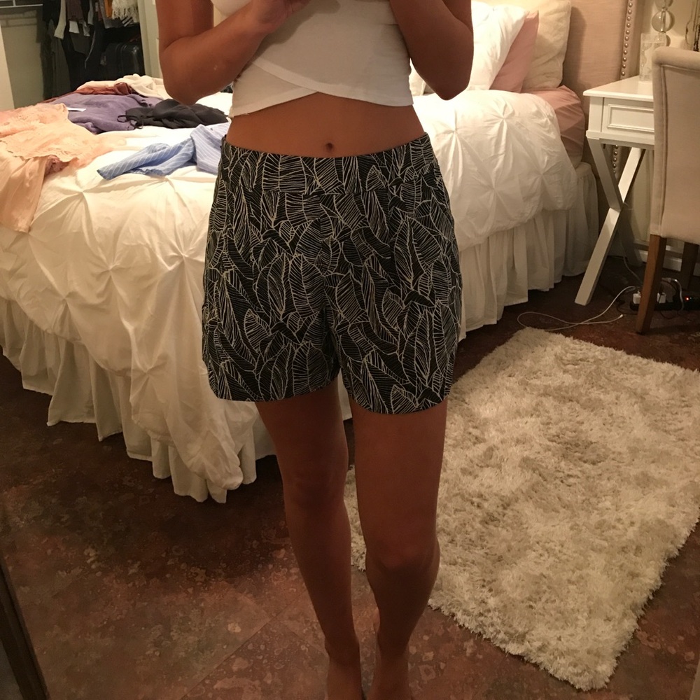 loft patterned shorts