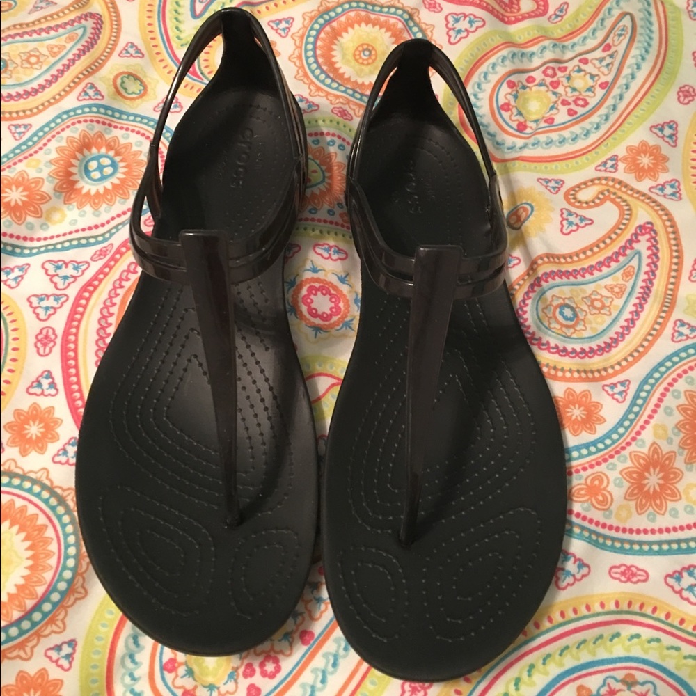 Croc sandals